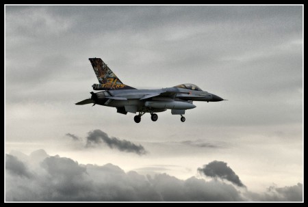 General Dynamics F-16A Fighting Falcon, Belgium Air Force, přílet na Dny NATO 2013